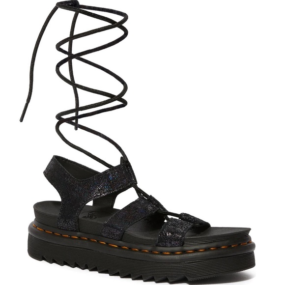 Dr. Martens Nartilla Women's Metallic Gladiator Sandals
